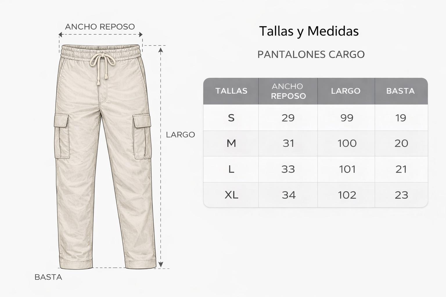 2 PANT. CARGOS 2X75 SOLES - image 5