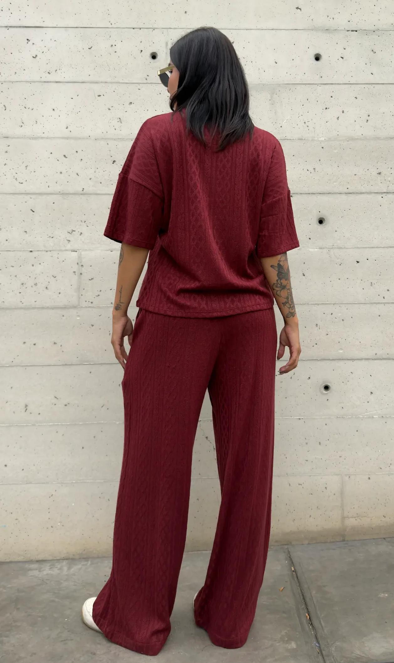 Conjunto polo oversize (Borgoña) - image 2