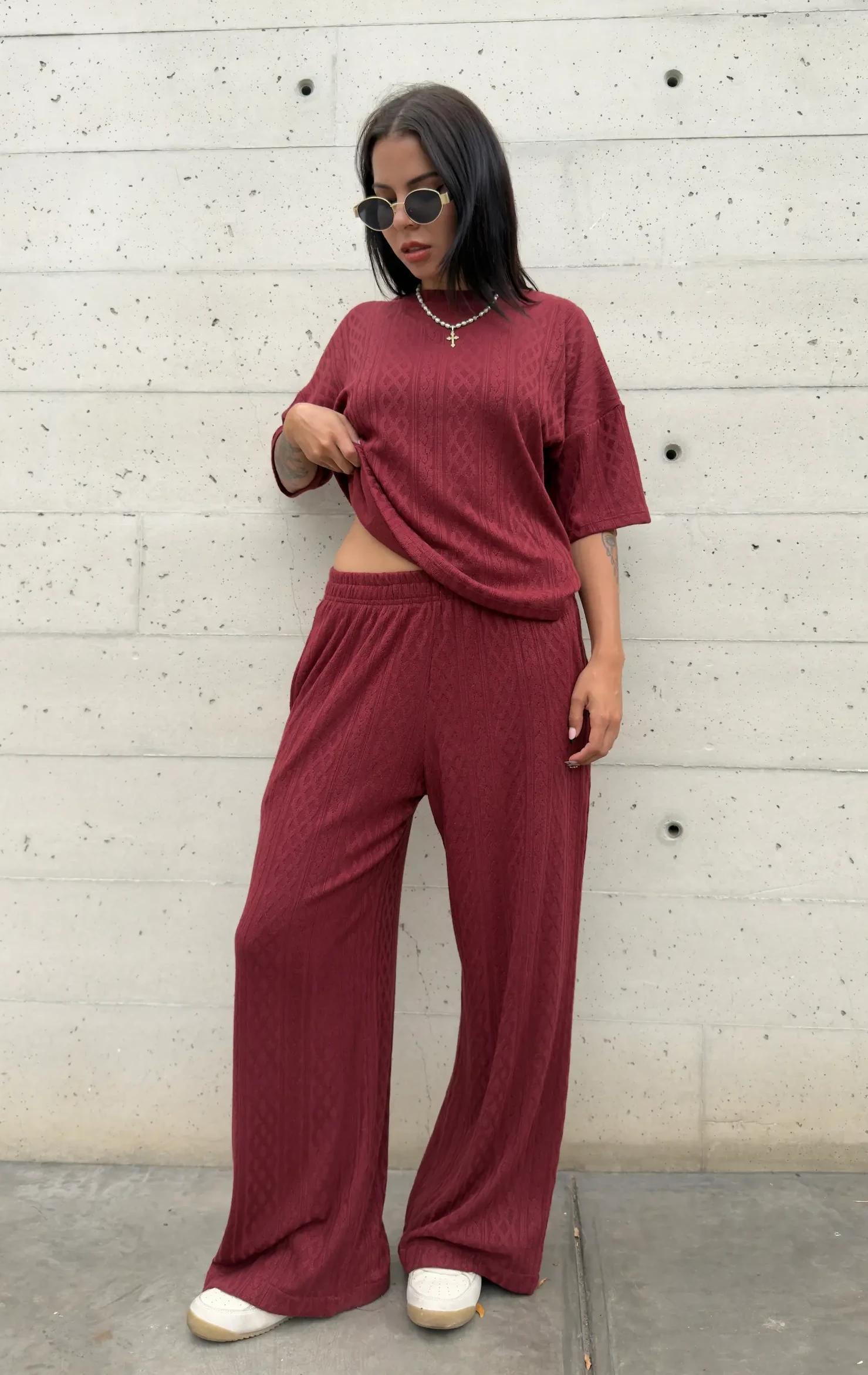 Conjunto polo oversize (Borgoña) - image 3
